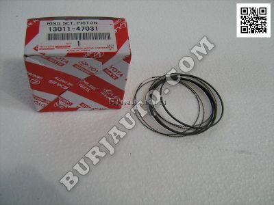 RING SET, PISTON TOYOTA 1301147031