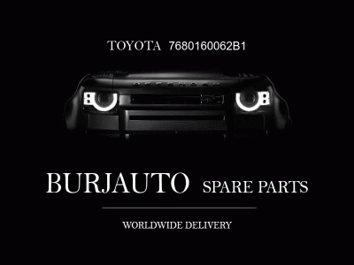 GARNISH SUB-ASSY, BACK DOOR, OUTSIDE Toyota 7680160062B1