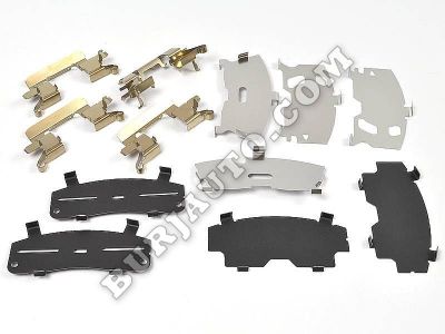 D10803TA0A NISSAN HARDWARE KIT-FRONT DISC BRAKE PAD