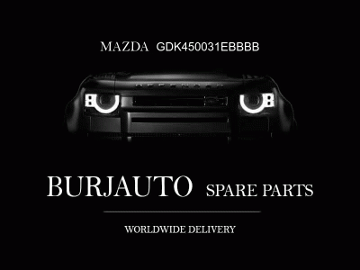 BUMPER,FRONT MAZDA GDK450031EBBBB