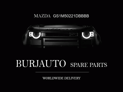 BUMPER,REAR MAZDA GS1M50221DBBBB