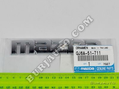 GJ6A51711 MAZDA ORNAMENTMAKER NAME RR