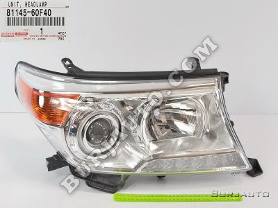 8114560F40 TOYOTA UNIT HEADLAMP