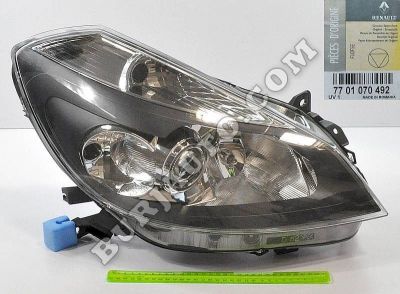 7701070492 RENAULT HEADLAMP RS