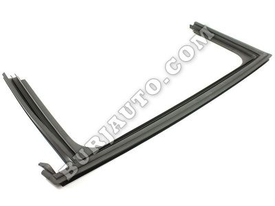 9811337380 PEUGEOT CHANNEL W O CHROME RH, RR DR GLASS