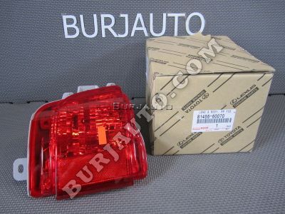 8145660070 TOYOTA LENS & BODY RR FOG