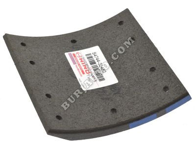 S474432480 HINO LINING BRAKE SHOE RR