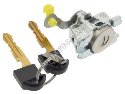 H06019N01A NISSAN CYLINDER SET-DOOR LOCK LH