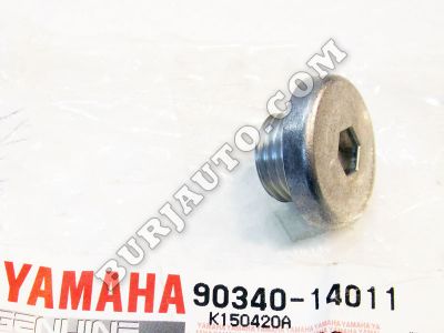 Yamaha 9034014011 PLUG, STRAIGHT SCREW