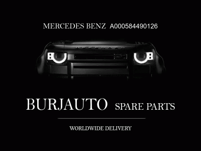 IDENTIFICATION PLATE MERCEDES BENZ A000584490126