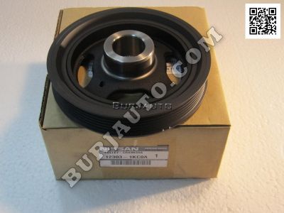 123031KC0A RENAULT CRANKSHAFT PULLEY