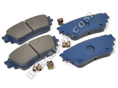 4605B987 MITSUBISHI PAD SET,RR BRAKE