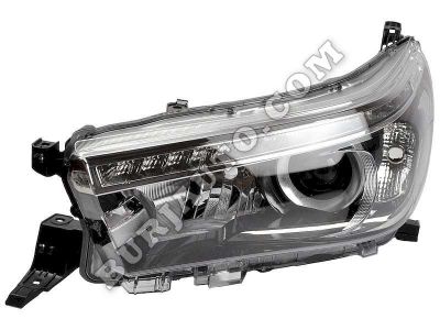 UNIT ASSY HEADLAMP TOYOTA 810700K730