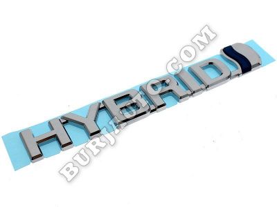 EMBLEM, SIDE PANEL TOYOTA 7537433120