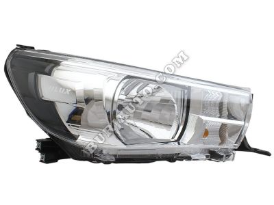 811100K692 TOYOTA HEADLAMP ASSY, RH