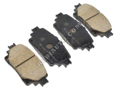 0446602430 TOYOTA PAD KIT DISC BRAKE