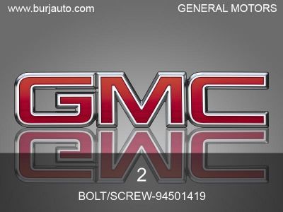 BOLT/SCREW-94501419 GENERAL MOTORS 2