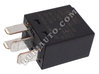 5M5Z14N089AA FORD RELAY BLACK/YELLOW BAND 20AMP 4BLAD