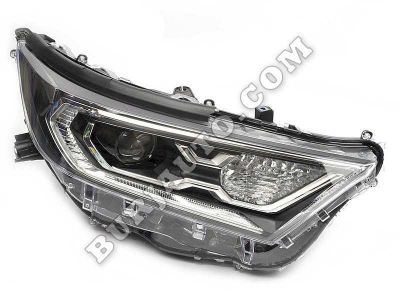 UNIT, HEADLAMP TOYOTA 8114542A32