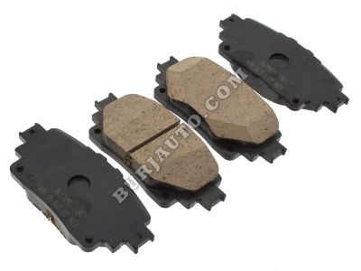 04466F4020 TOYOTA PAD KIT, DISC BRAKE