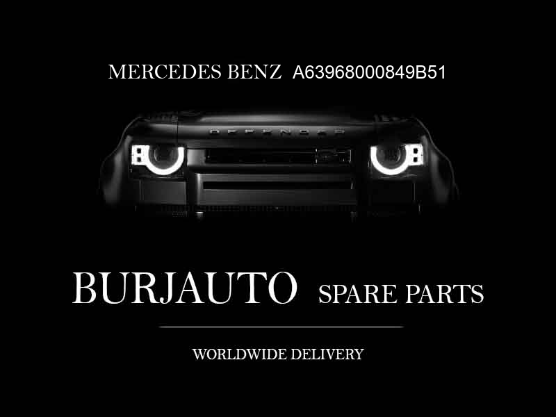 A63968000849B51 MERCEDES BENZ Lock