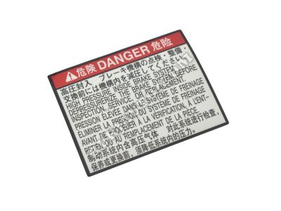 4799776010 TOYOTA LABEL, ACCUMULATOR