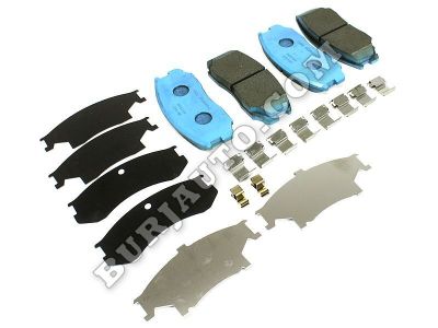 04465B4062 TOYOTA PAD KIT, DISC BRAKE