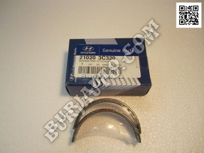 210203C320 KIA Bearing pair set-crk shf