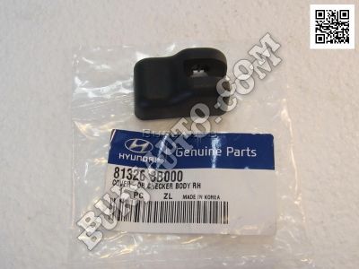 COVER-DR CHECKER BODY RH KIA 813263B000