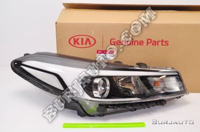 92102A7530 KIA Lamp assy-head rh