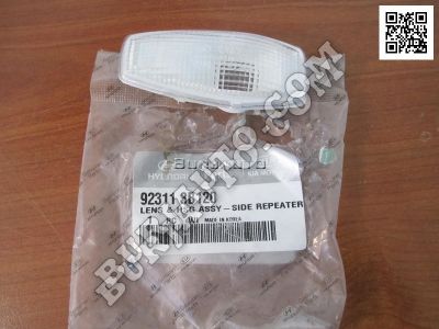 LENS AND HOUSING ASSY-S RPTR,LH KIA 923113B120