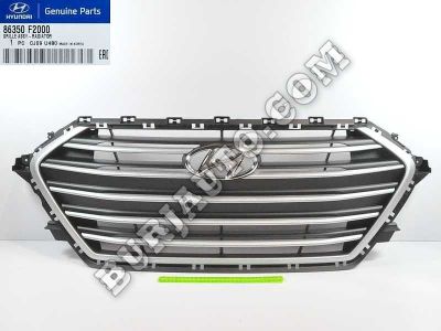 86350F2000 HYUNDAI GRILLE ASSY-RADIATOR