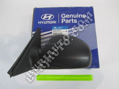 MIRROR ASSY-RR VIEW O S LH HYUNDAI 8761025760CA