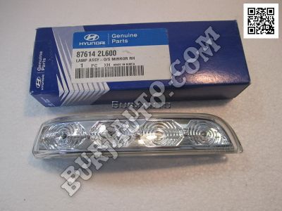 LAMP ASSY-OUTSIDE MIRROR,RH HYUNDAI 876142L600