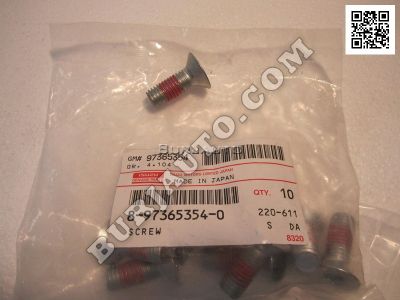 8973653540 ISUZU SCREW