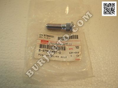 8979448310 ISUZU  PIN; WHEEL,RR A