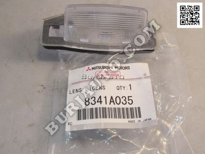 8341A035 MITSUBISHI LENS,LICENSE PLATE LAMP