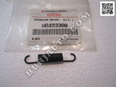 SPRING,RR B/SHOE RET MITSUBISHI MR493380