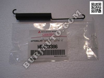 SPRING,RR B/SHOE TO MITSUBISHI MR493386