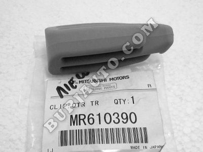 CLIP,QTR TRIM MITSUBISHI MR610390