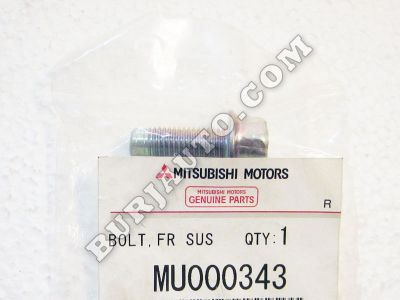 MU000343 MITSUBISHI BOLT,FR SUSP STABILI