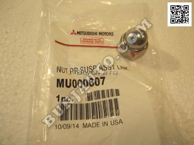 MU000607 MITSUBISHI NUT,RR SUSP ASSIST L