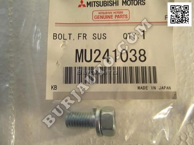 MU241038 MITSUBISHI BOLT,FR SUSP UPR ARM