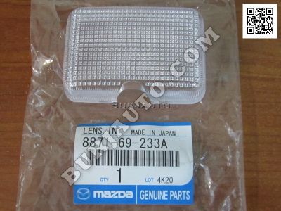 LENS,INTERIOR LAMP MAZDA 887169233A