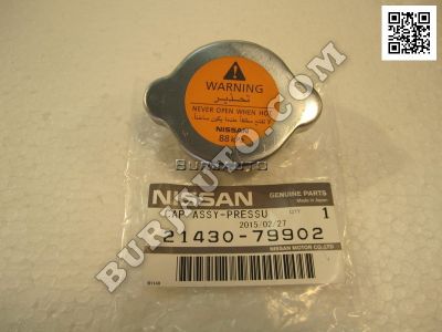 CAP ASSY-PRESSU NISSAN 2143079902