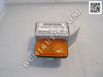 2616070N0A NISSAN LAMP SIDE FLASH