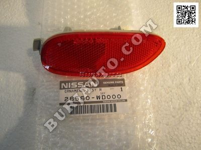 26560WD000 NISSAN ORNAMENT ASSY R