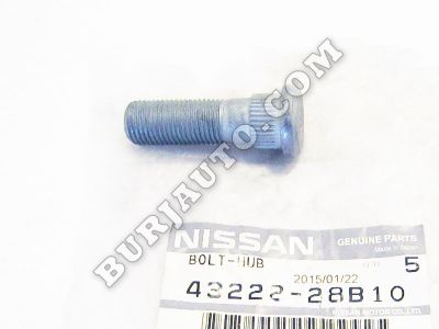 4322228B10 NISSAN BOLT-HUB