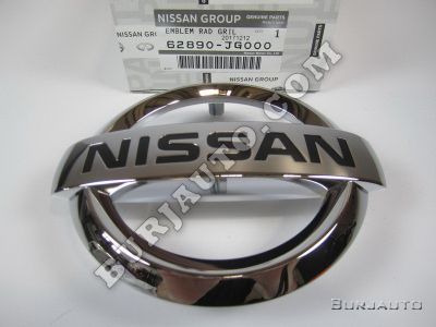 62890JG000 NISSAN EMBLEM RAD GRIL