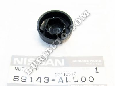 69143AL500 NISSAN NUT-CAP